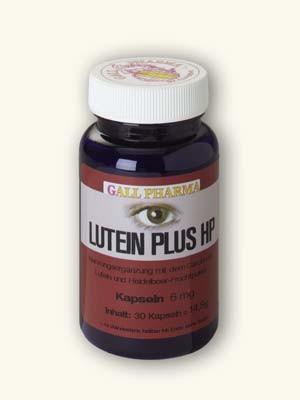 GPH Lutein 6mg plus Heidelbeer-Pulver Kapseln