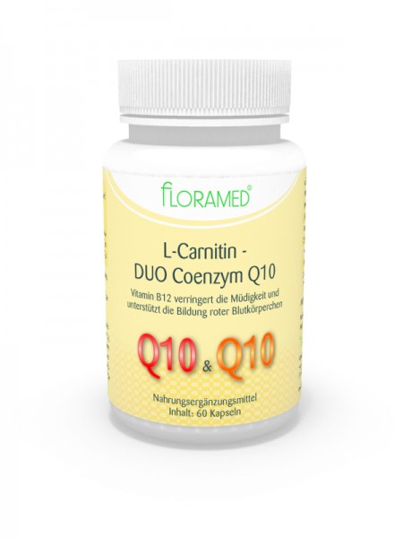 Floramed L-Carnitin - DUO Coenzym Q10 Kapseln