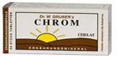 Dr. Grubers Chrom Chelat Tabletten 50 Stück Dr. Grubers Chrom Chelat Tabletten 50 Stück