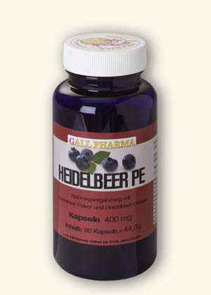 GPH Heidelbeer Extrakt + Pulver Kapseln