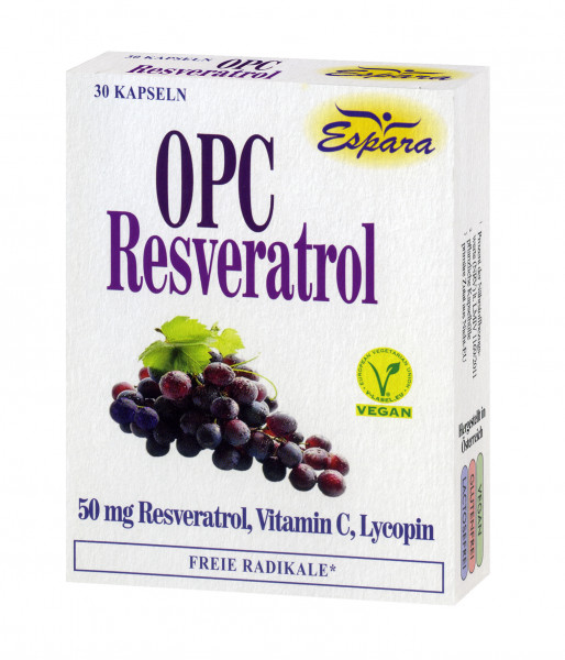 Espara OPC-Resveratrol Kapseln