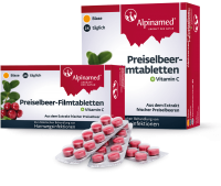 Alpinamed® Preiselbeer-Filmtabletten Alpinamed® Preiselbeer-Filmtabletten
