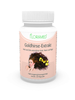 Floramed Goldhirse Extrakt - Haut,Haare, Nägel Kapseln Floramed Goldhirse Extrakt - Haut,Haare, Nägel Kapseln
