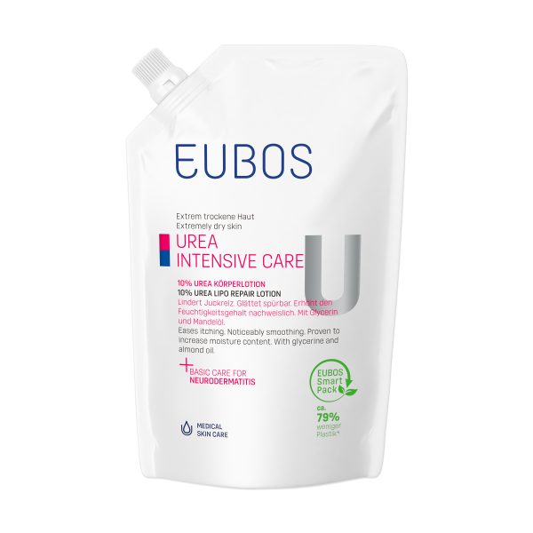 Eubos Urea 10% Körperlotion 400ml Nachfüllung