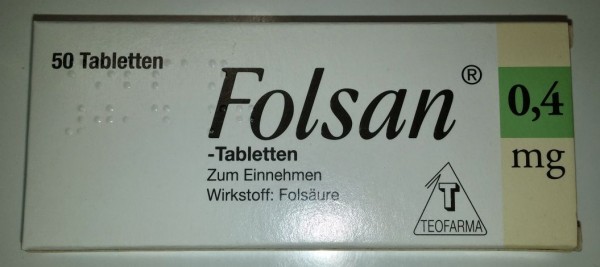 Folsan Tabletten 0,4mg