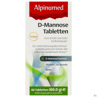 D-mannose Tabl -alpinamed +biotin +vitamin C 60st D-mannose Tabl -alpinamed +biotin +vitamin C 60st