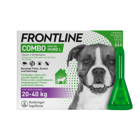 Frontline Combo Spot on für große Hunde 20-40kg