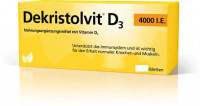 Dekristolvit Vitamin D3 Tabletten 4.000 IE Dekristolvit Vitamin D3 Tabletten 4.000 IE