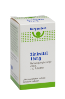 Burgerstein Zink Vital Tabletten 15mg 100 Stück Burgerstein Zink Vital Tabletten 15mg 100 Stück