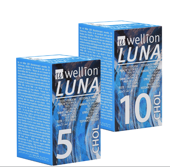 Wellion LUNA Teststreifen CHOL - für Cholesterinmessung