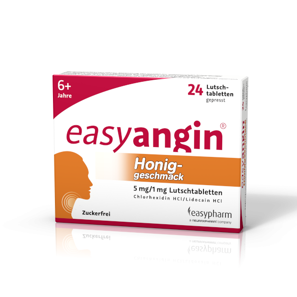 Easyangin Lutschtabletten Honiggeschmack