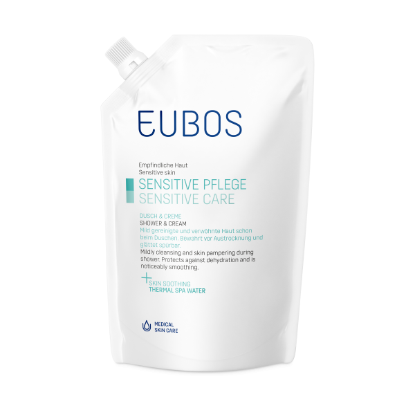 Eubos Sensitive Dusch & Creme Nachfüllung 400ml