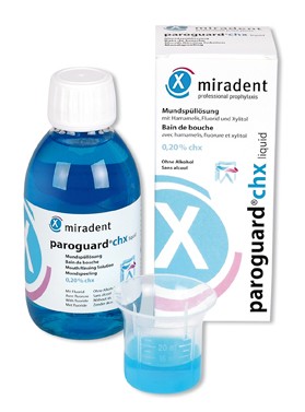Miradent Paroguard CHX Mundspüllösung 200ml