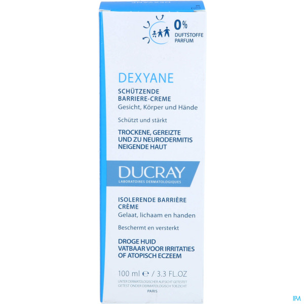 Ducray Dexyane Schützende Barriere-creme 100ml