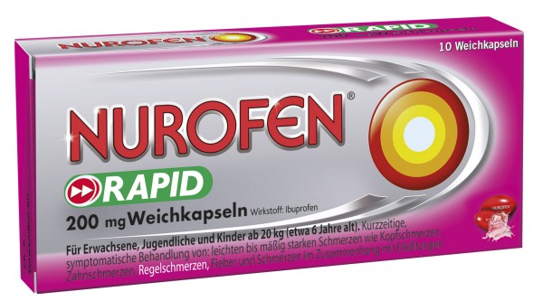 Nurofen Rapid 200 mg Weichkapseln