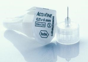 Accu-Fine Insulinpennadeln 0,25/6mm