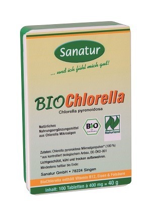 BioChlorella Tabletten, BIO, Naturland Sanatur