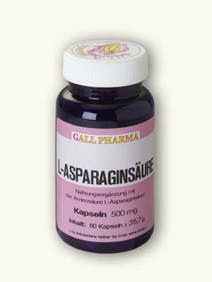 GPH L-Asparaginsäure 500mg Kapseln