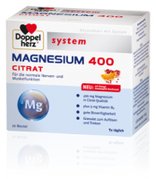 Doppelherz system Magnesium 400 Citrat Doppelherz system Magnesium 400 Citrat
