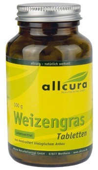 Allcura WEIZENGRAS BIO 400MG TBL