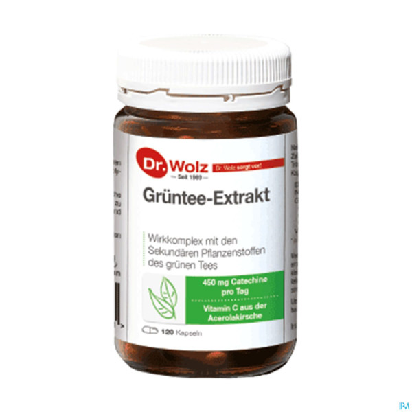 Gruentee Extrakt Kapseln Dr.wolz Nr 60550 120st