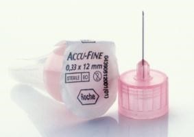 Accu-Fine Insulinpennadeln 0,33/12mm