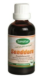 Sanddorn Fruchtfleischöl, BIO Sanatur