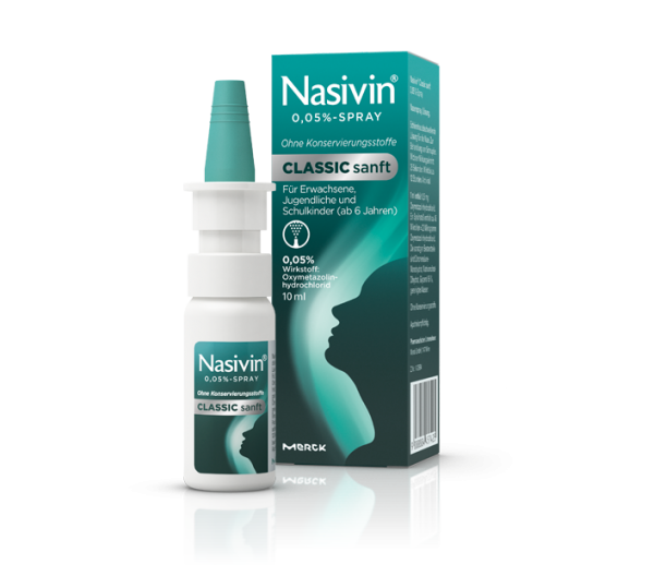 Nasivin sanft Nasenspray 0,05%