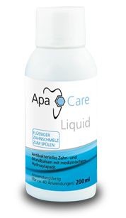 ApaCare Liquid Antibakterielles Zahn- und Mundwasser 200ml
