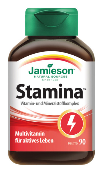 Jamieson Stamina™ Vitamin and Mineral Energy Complex 90 Tbl.