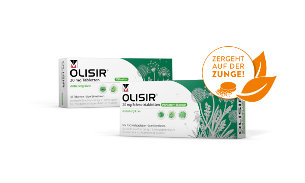 Olisir Schmelztabletten 20mg