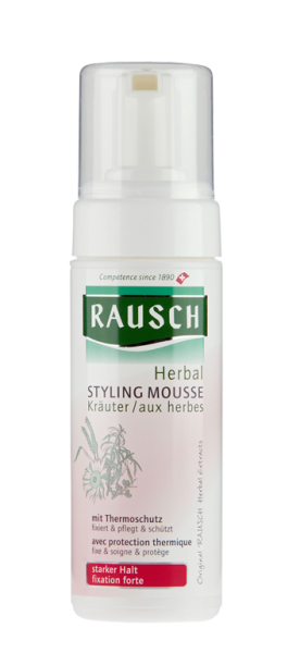 Rausch Herbal Styling Mousse starker Halt non Aerosol