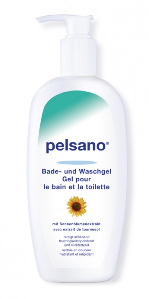 Pelsano Bade- und Waschgel + Dispenser