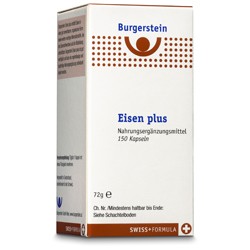 Burgerstein Eisen Plus Kapseln 150 Stk.