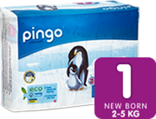 Bio Windeln New Born  2-5kg Pinguin – Pingo Swiss
