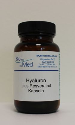 Hyaluron Plus Resveratrol Kapseln Bioflora Ehrmed