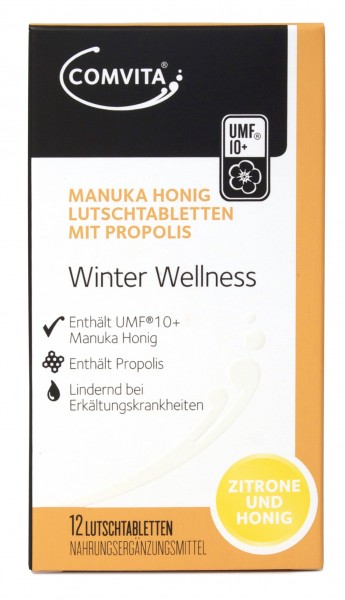 Manuka Honig Lutschtabletten mit Zitrone