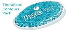 TheraPearl Cool Oval blau