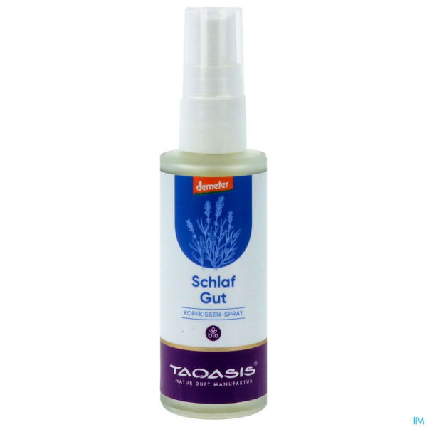 Taoasis Kopfkissenspray Schlaf Gut Demeter 30ml