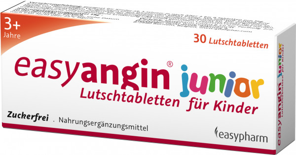 easyangin® junior Lutschtabletten für Kinder