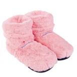 Plush Boots pink