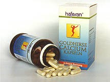 Hafesan Goldhirse Calcium Kapseln