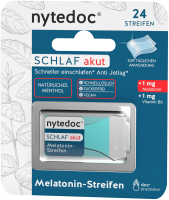 nytedoc® Schlaf akut Melatonin-Streifen nytedoc® Schlaf akut Melatonin-Streifen