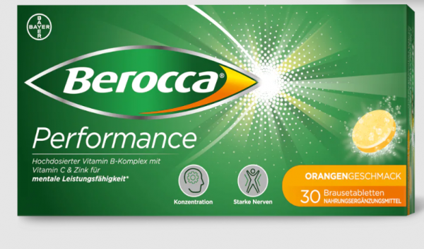 Berocca® Performance – Brausetabletten
