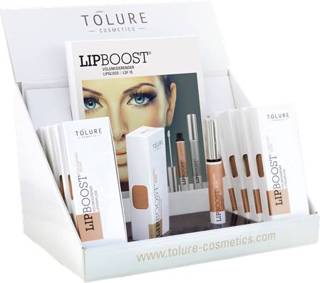 TOLURE Lipboost Caramel-Rose Display 9+1 Gratis