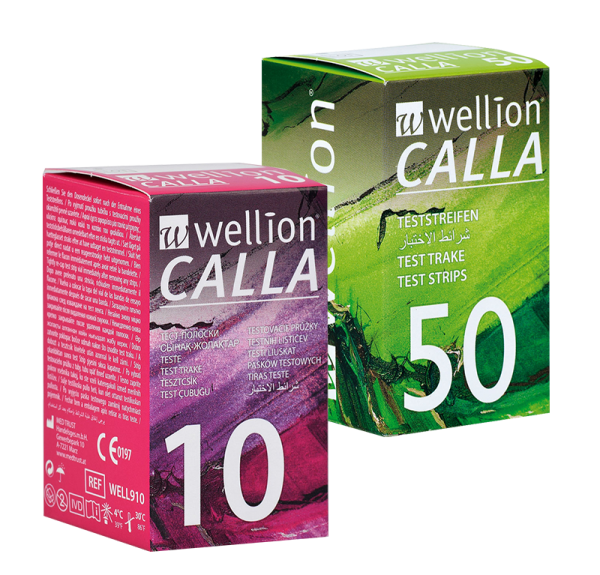 Wellion CALLA Blutzuckerteststreifen