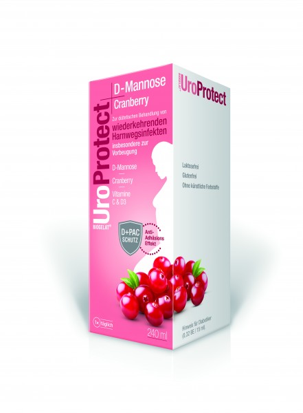 BIOGELAT UroProtect D-Mannose plus Cranberry Liquidum