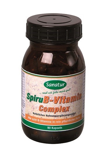 Spiru B - Vitamin Complex Kapseln Sanatur