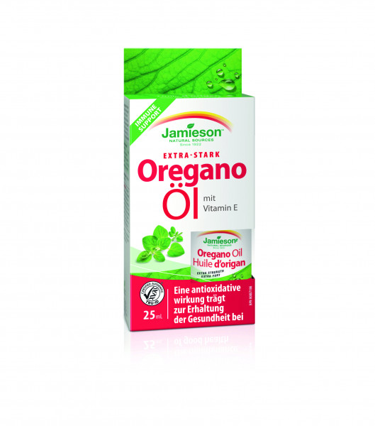 Jamieson Extra Strength Oregano Oil with Vitamin E 25 ml