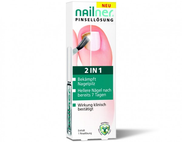 Nailner Nagelpilz 2in1 Pinsellösung